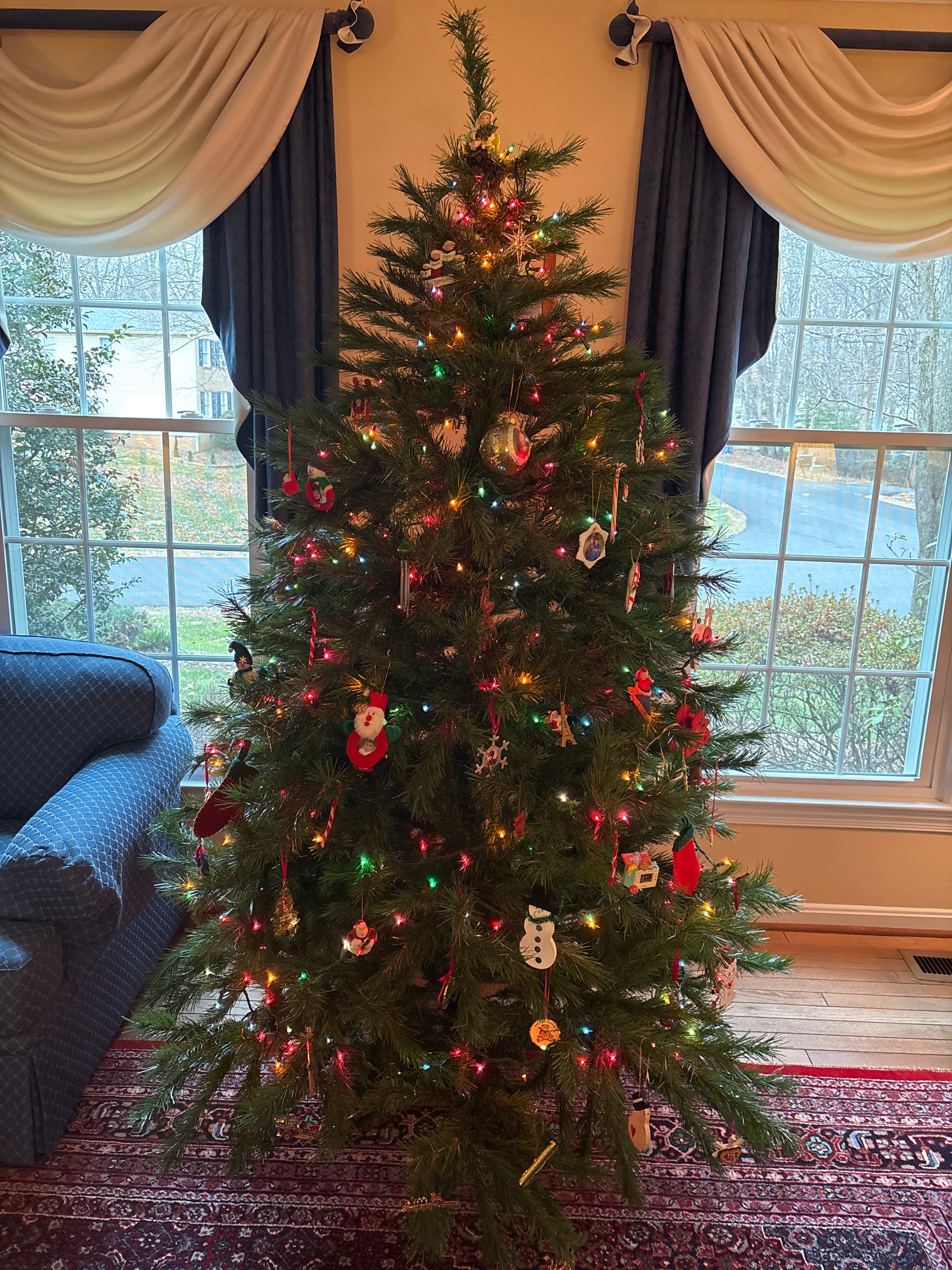 My Christmas tree is the best